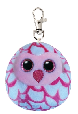 TY Squishy Beanies Clip Pinky, Owl