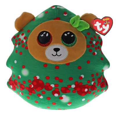 TY Christmas Squishy Beanies Everett, Julebjørn 45 cm