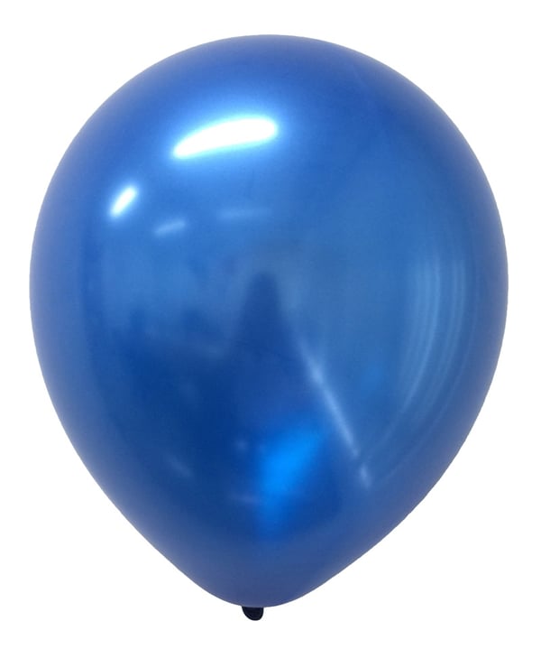 Gaggs Ballon Metallic 30 cm 20-Pak, Blå
