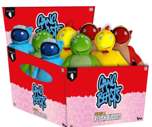 Gang Beasts Pehmoystävät 18-20 cm