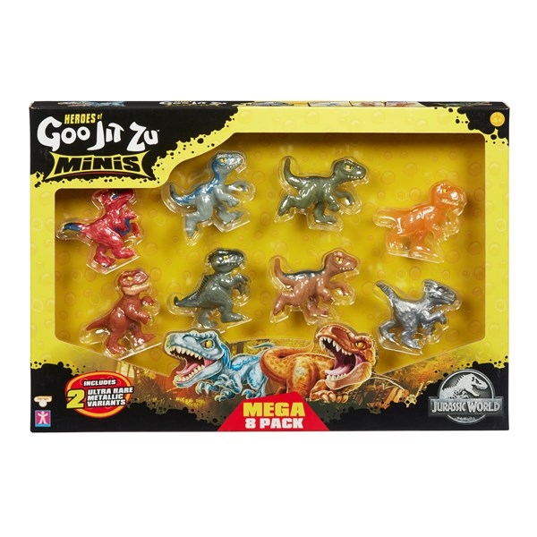 Goo Jit Zu Jurassic Minis 8-pak Goo Jit Zu Jurassic Minis 8-pak