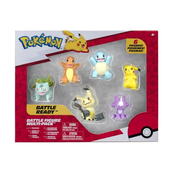 Pokemon Battle Figures 6-pack