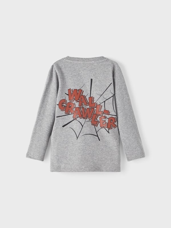 Nimeä pitkähihainen toppi, Spiderman, koko 92