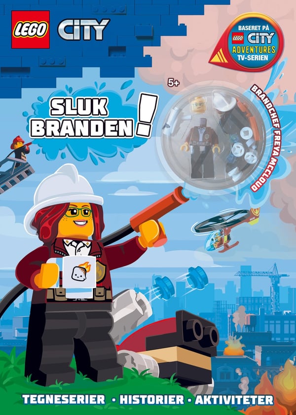 LEGO City -toimintakirja minihahmolla
