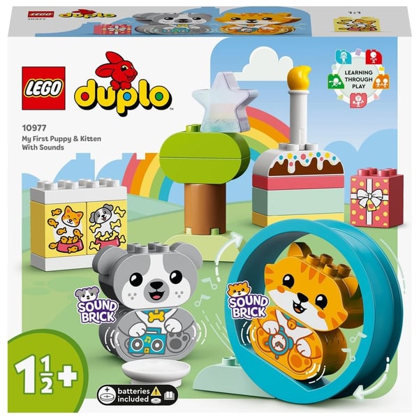 LEGO Duplo 10977 Ensimmäinen pentuni ja kissanpentu äänillä