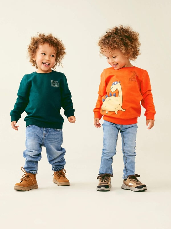 Name it Sweat Sweater Dino størrelse 110