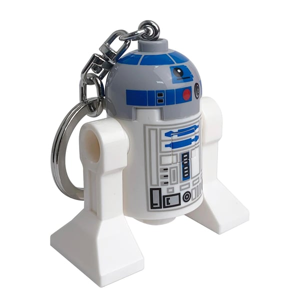 LEGO Star Wars nøglering med lampe, R2-D2