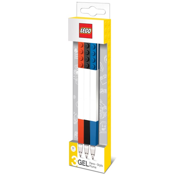 LEGO Stationary Gel Pennor 3-Pack