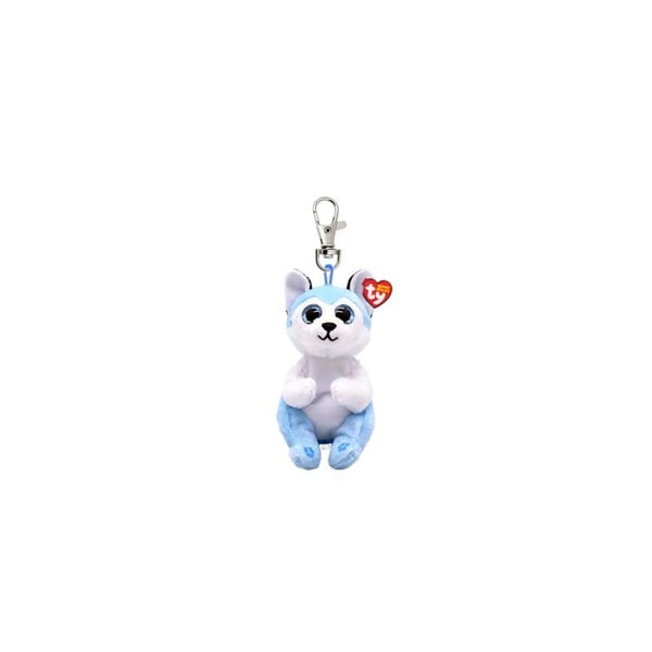 TY Beanie Belies Clip Thunder Blue Husky