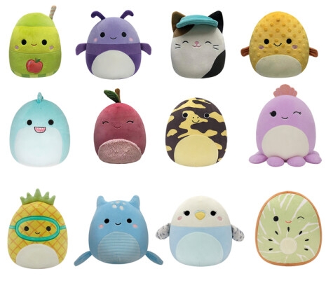 Squishmallows Essy ankerias, 19 cm