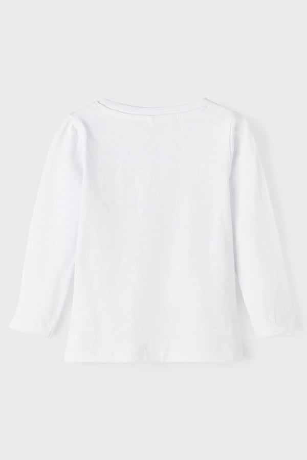 Nimeä se Mini Top with Flower White, koko 104