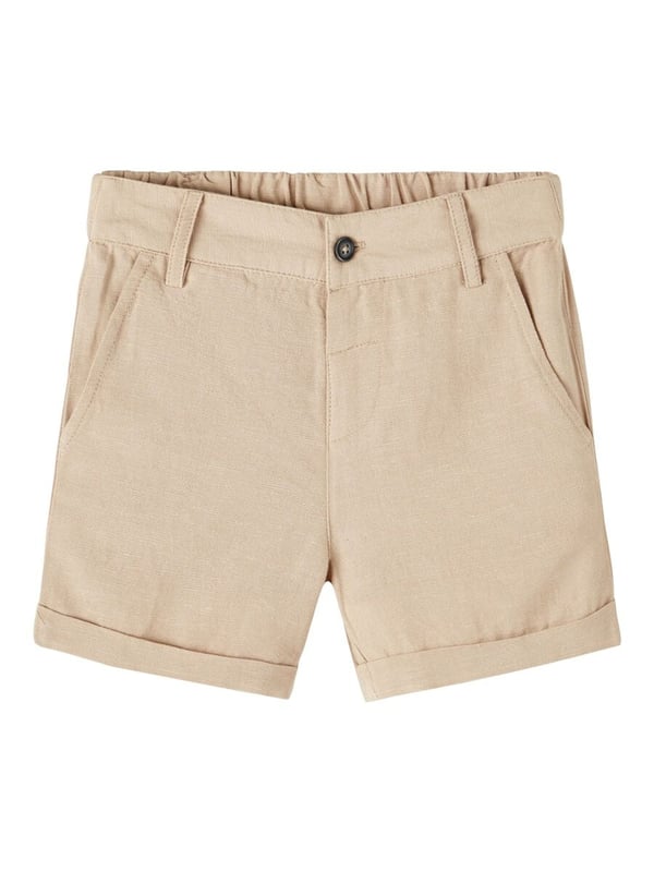 Nimeä minishortsit beige, koko 104 Nimeä minishortsit beige, koko 104