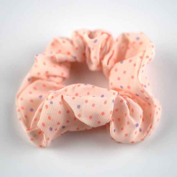 Scrunchie Dot, Light Pink - travle Lizzie