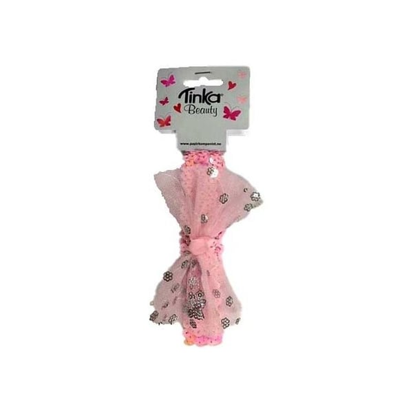 Hårbånd Pailletter, Rosa - Tinka