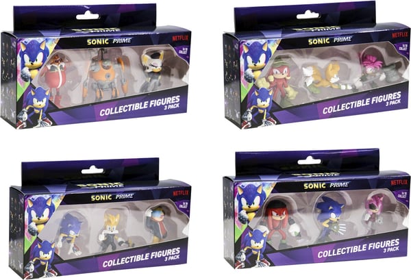 Sonic Figur 3-pack