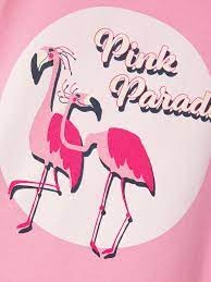 Name it Mini Rosa Flamingo T-paita, Koko 110