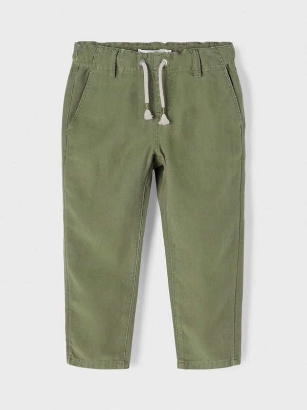 Name it Mini Twill Bukser Grønne, Størrelse 104