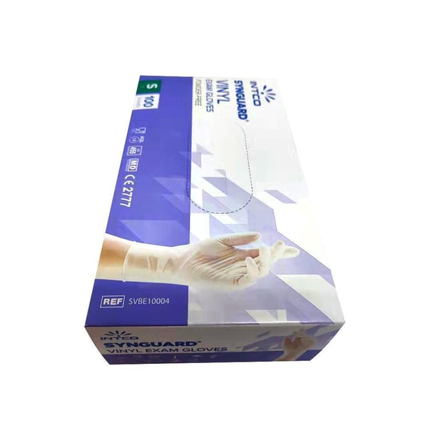 Synguard Vinyl Exam Gloves SMALL