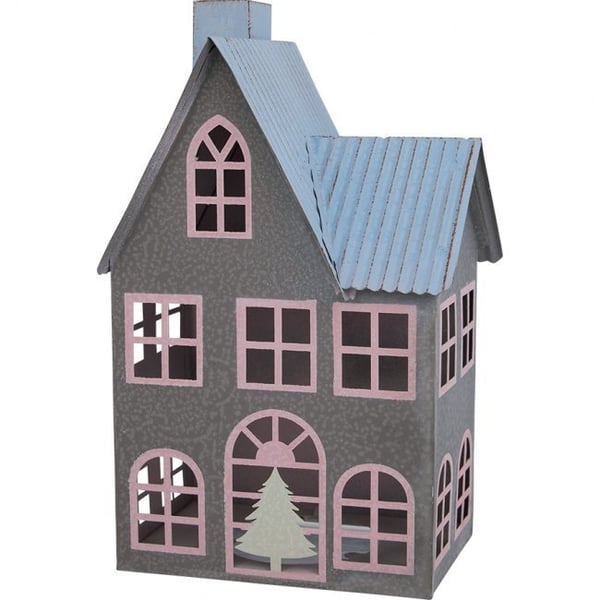Dekorativa hus 3-Pack