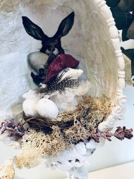 Påskeegg på fot - 1 sett - Paper Art