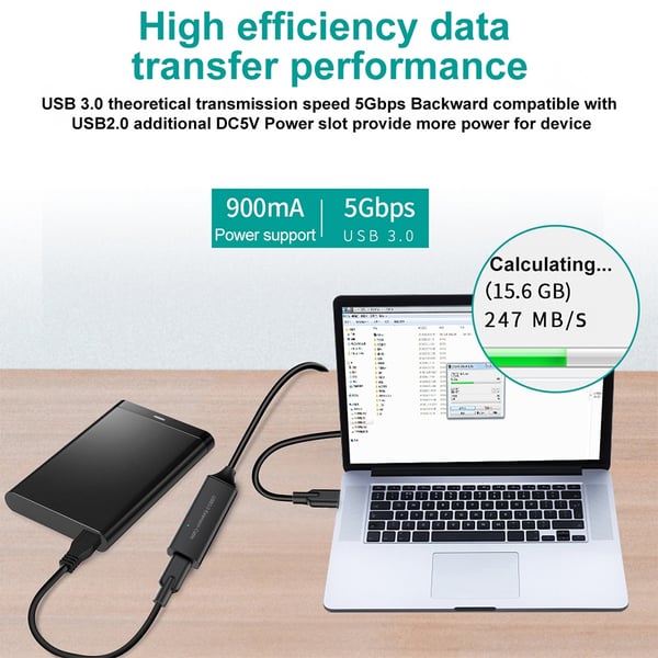 NÖRDIC aktiv 15m USB-C 3.0 SuperSpeed 5Gbps forlengelseskabel hann til hunn