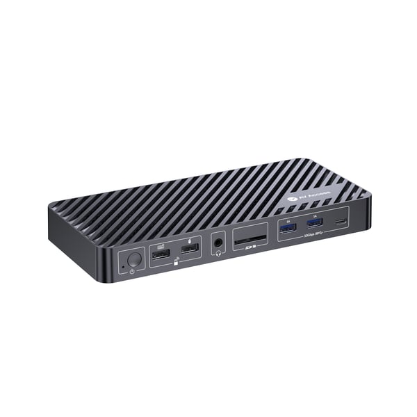 AV Access KD-S03 1 til 12 USB-C Dokkingstasjon med trippel skjerm 2xDP 1xHDMI 4K60Hz 2K 144Hz PD100W