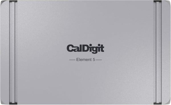 CalDigit E5 Thunderbolt 5 Element 5 Hub 9-porter 4x Thunderbolt 5/USB4 v2-porter 3x USB-A & 2x USB-C 10G, Single 8K, Dual 6K/8K, Dual 4K@240Hz, 90W