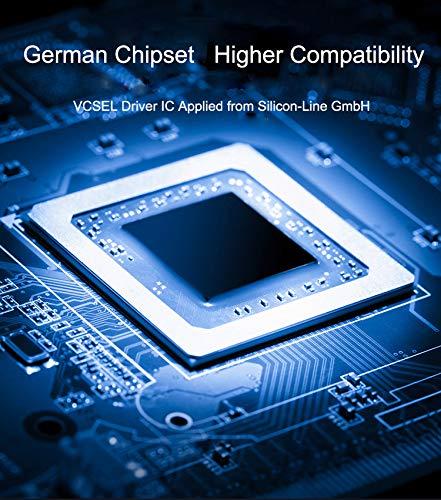 NÖRDIC 25m Active AOC Fiberoptisk HDMI 2.0 4K 60Hz 18Gbps EDID CEC HDR ARC Dolby DTS-HD