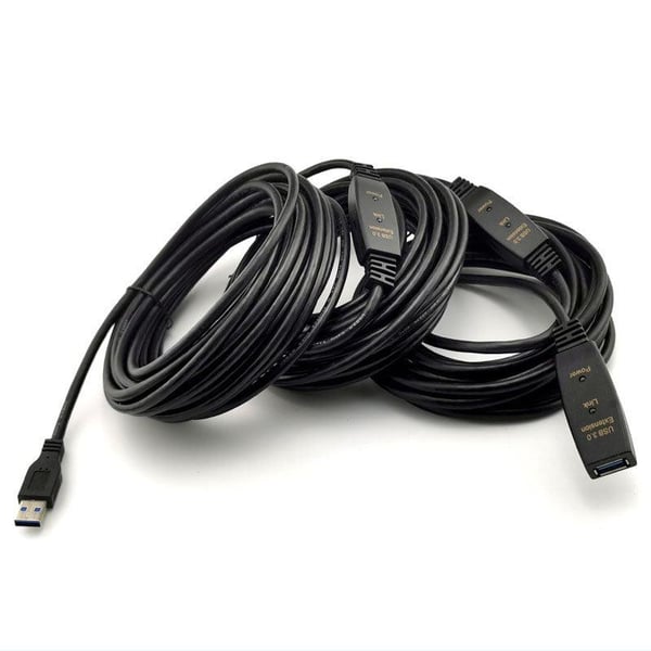 NÖRDIC Active 15M USB3.1 Forlengelseskabel 5GBPSEXtension USB En mann til kvinne for Xbox, PS5, Oculus, Skriver, Skanner, PlayStation, VR
