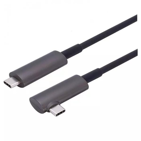 NÖRDIC Active AOC Fiber 5m USB-C–USB-C VR-linkkikaapeli Oculus Quest 2:lle USB3.2 Gen2 10 Gbps Super Speed ​​​​VR Link -kaapeli