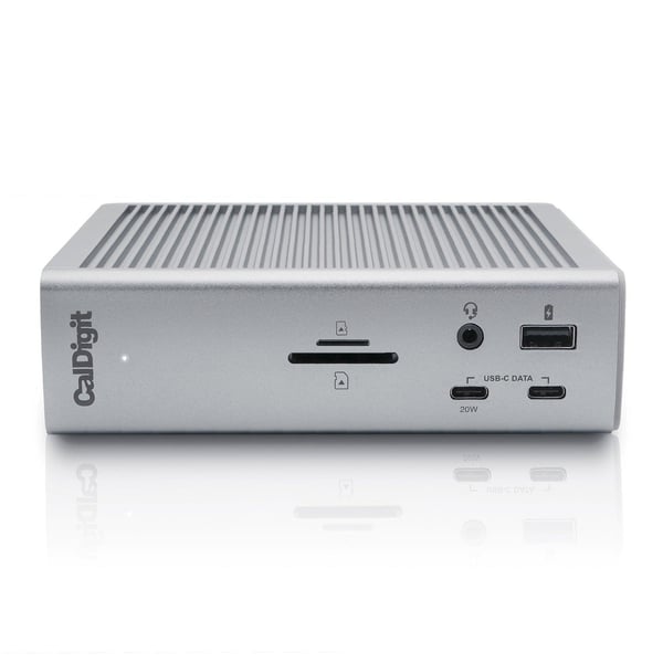 CalDigit TS4 1 til 18 USB-C-dokkingstasjon kompatibel med Thunderbolt 4 og 3, USB4-støtte for M1 og M2
