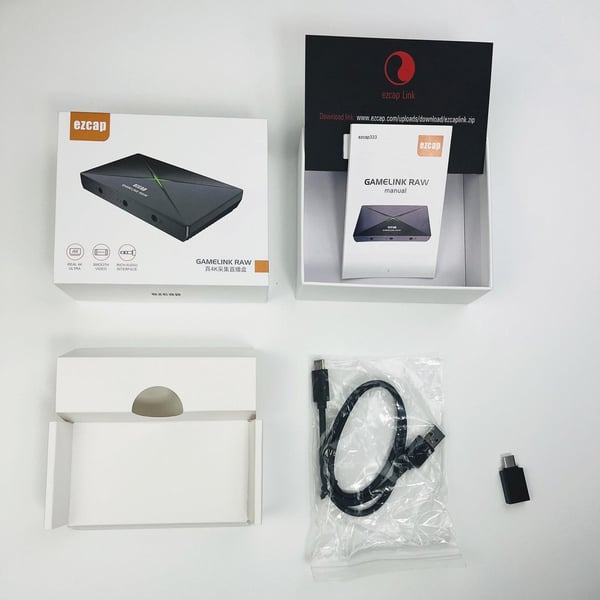 Ezcap GameLink Capture Card 4K30hz 2K120hz input/output/capturing/streaming USB3.1 5Gbps
