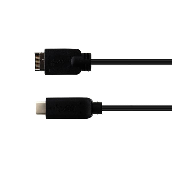 NÖRDIC Type E - USB-C litteä kaapeli 50 cm