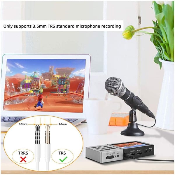 Ezcap HD Video Audio-opptakskort 1080P 60fps