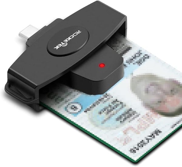 NÖRDIC USB-C Smartkort og SIM-kortlæser ISO7816 ID-kort EMV Kreditkort NÖRDIC USB-C Smartkort og SIM-kortlæser ISO7816 ID-kort EMV Kreditkort