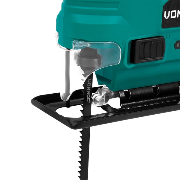 VONROC Akku Stiksav 12V | T‑håndtag, Let og Kompakt | Inkl. Akku USB-C-oplader og savklinger