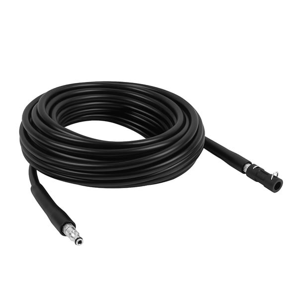 VONROC Højtryksslange 15 meter | PVC | Max 170 bar | Til Højtryksrenser | Ekstra lang udskiftningsslange | V14C, V14, V18, V22