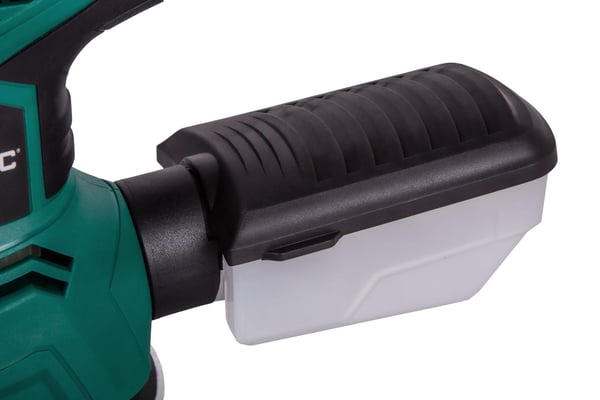 VONROC Excentersliber - 300W - Ø125mm - slibemaskine | Inkl. støvsamler og sandpapir 12 stk.