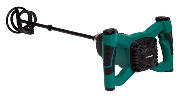 VONROC Mixer - 1200W - Røreværk - Maling og Cement | soft start | Inkl. Tilbehør