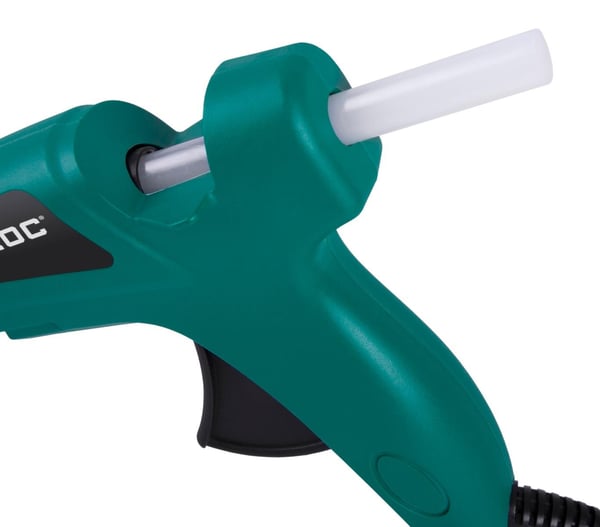 VONROC Limpistol - 70W - Elektrisk |  Anti-dryppe funktion | Inkl. limpatroner 8 stk.