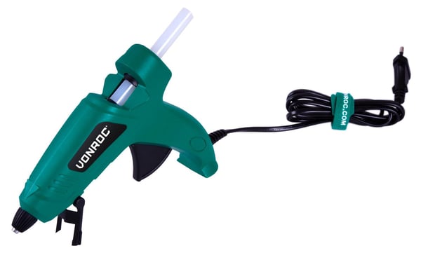 VONROC Limpistol - 70W - Elektrisk | Anti-dryppe funktion | Inkl. limpatroner 56 stk.