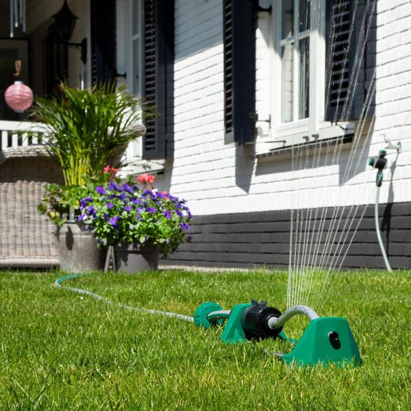 VONROC Vippevander -  Havesprinkler – Oscillerende Sprinkler til Jævn Vanding | Vandingsareal: maks. 280 m² | Med Filter & Rensepind