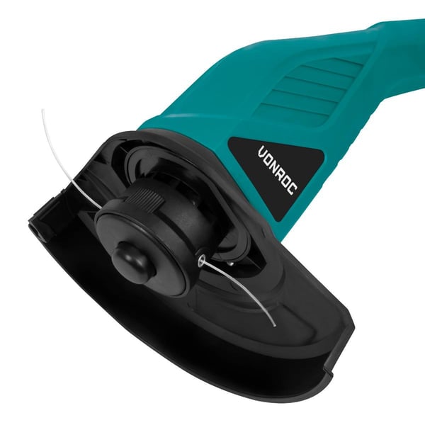 VONROC Græstrimmer - 300W | Ø230mm | Tap og Go system | Inkl. Trådspole 4mtr.