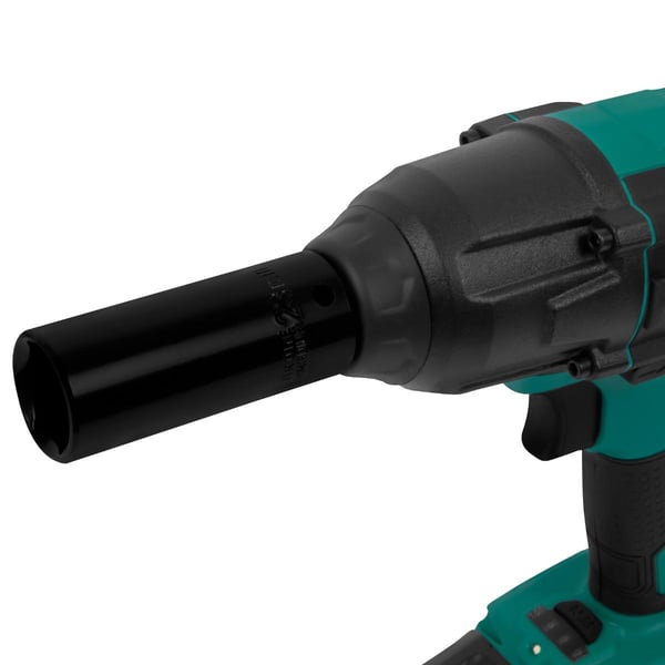VONROC Slagnøgle 20V - 400Nm Møtrikspænder | Kraftfuld & Præcis | 2300 omdr./min | Inkl. 4.0Ah akku, oplader & 4 toppe