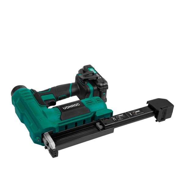 VONROC Hæftepistol 20V - Tacker | Inkl. 2x 2.0Ah akku og oplader