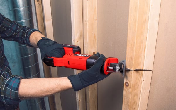 FERM RSM1024 Bajonetsav 20V | Softgrip | Hurtigt Bladskift | Solo | Ekskl. Akku og oplader | Inkl. 3 Savklinger
