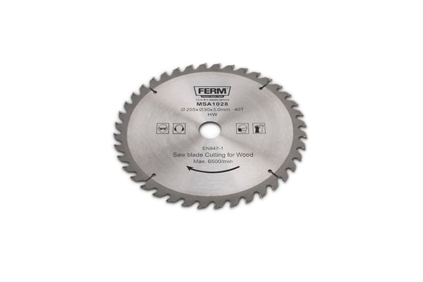 FERM MSA1028 Savklinge - 255x30/16 - 40T – ACC