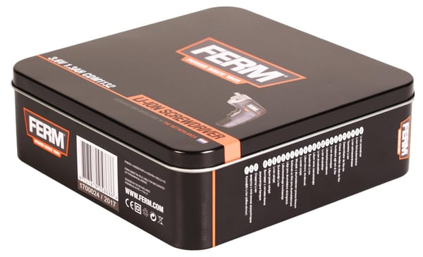 FERM CDM1132 Batteridrevet skruetrækker – DIY