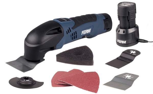 FERM OTM1006 Multiværktøj - Accu Multitool - DIY