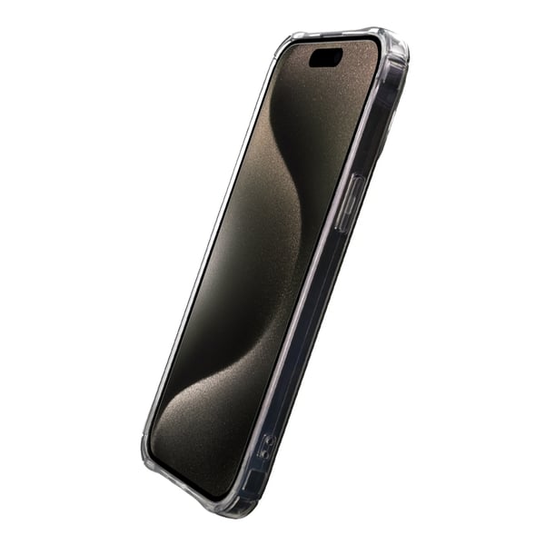 Shockproof Case with Card Holder iPhone 15 Pro Max - Black
